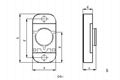 C Band tranmission microstrip isolator