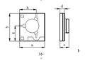 X, Ku,K band 90° Microstrip isolator