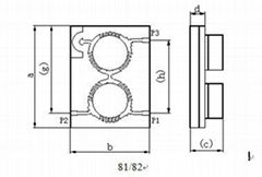 Unshielded Microstrip Iso-Circulator Modules