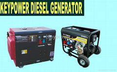 5KVA silent type gasoline power