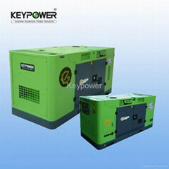 25KVA silent diesel generator set with Lovol engine