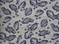 ramie linen cotton blend print cloth