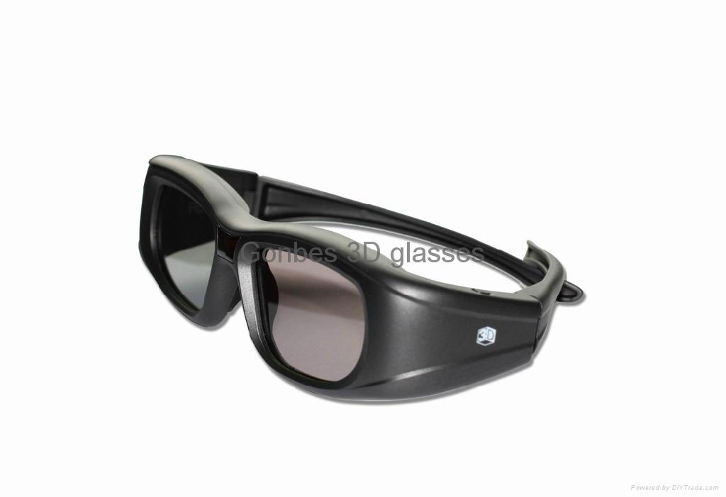 3d active shutter glasses for TV, compatible with Sony/LG/Samsung TV (adult use) 2