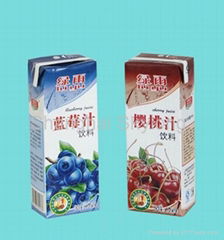 Aseptic packaging material