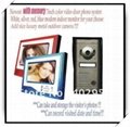 3 V 1 Memory Video door phone intercom system 7inch color for apartments  3