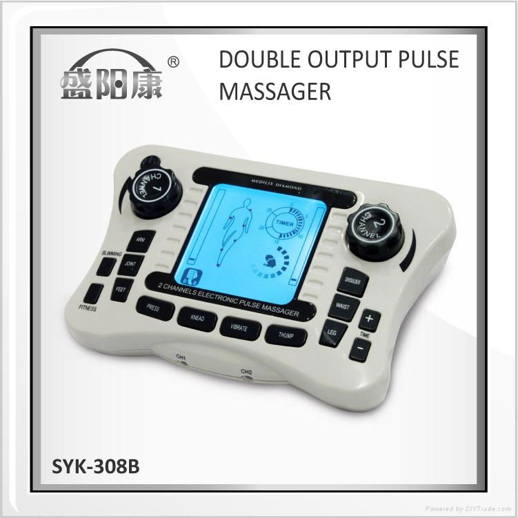 double output pulse massager