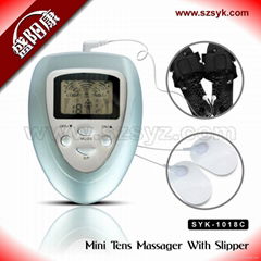 digital tens massager with slipper