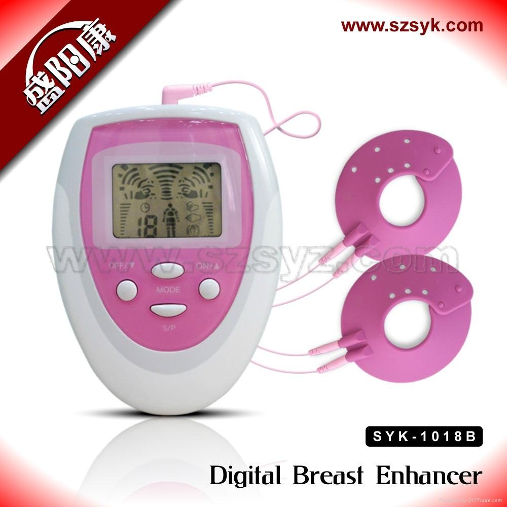 digital breast growth massager