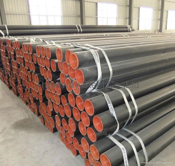  ASTM A53 Welded ERW Black Steel Tube 2