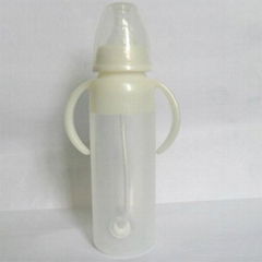 210ml silicone feeding bottle