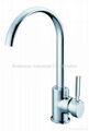 Brass Kitchen Faucet 1