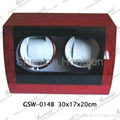 Glossy wooden auto watch winder box 2