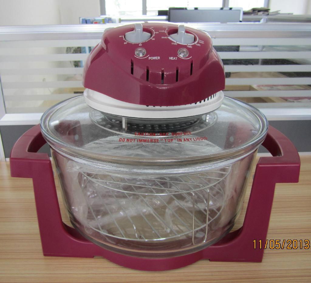 CE/LVD/EMC/ROHS/CB certified 12L Multifunctional Halogen Oven KM-809B 5