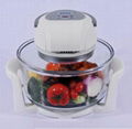 12L Digital Infrared Halogen Oven KM-806B with glass bowl 4