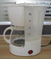 0.7L(4-6cup) Drip Coffee Maker with glass jar KM-601 4