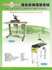 KAI-1E Pocket Creasing Machine