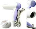 Hair dryer PH7186 1200 watts / 2 files/cold or hot wind/mute pentium 7186 1