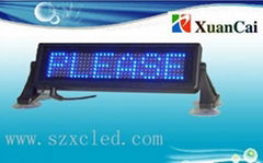 LED car display 