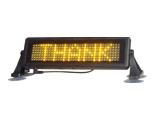 12V Mini LED car moving message scrolling sign display