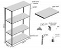 Slotted angle shelving 3