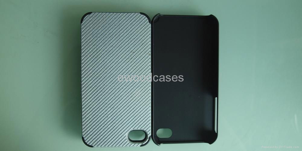 8 sexy real carbon fiber iphone 4/4s cases
