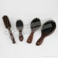 Professional Wood Hair Brush 2