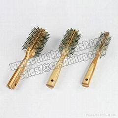 Wood Handle Hairbrush