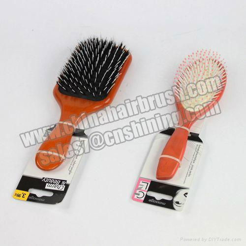 Cushion Wooden Hairbrush 3