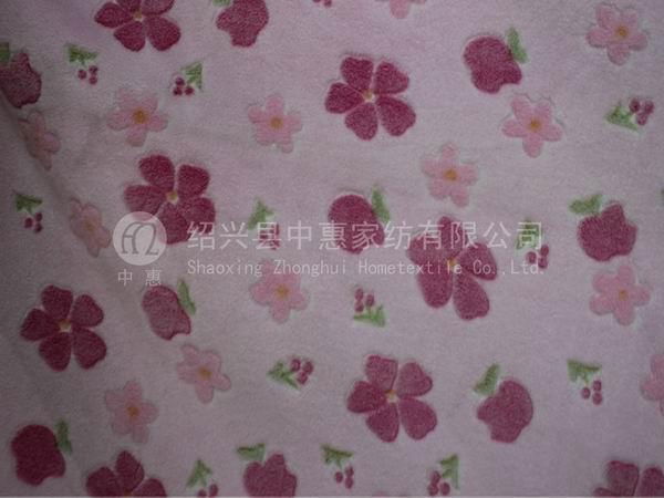 100 polyester fleece fabric base in China 