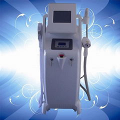 3 in 1 beauty equipment  IPL&rf&nd yag laser