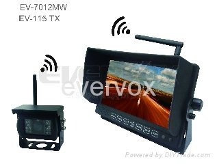 7 inch wireless rear view monitor
