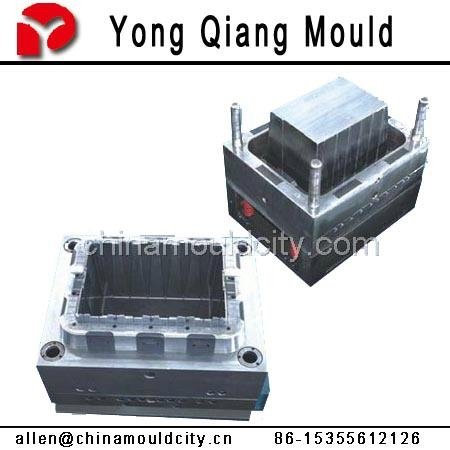 Plastic injection Foldable Coke Crate Mould