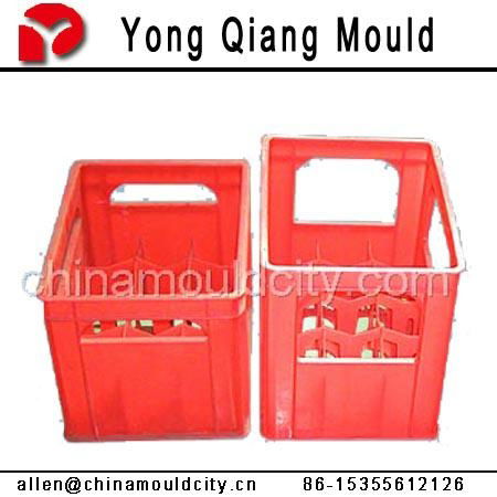 Plastic injection Foldable Coke Crate Mould 3