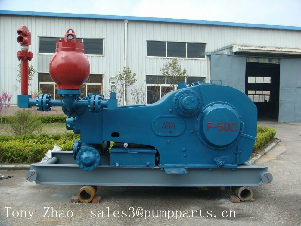 Emsco F-500 Drilling Triplex Mud Pump 2