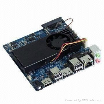 12 x 12cm Mini-ITX Motherboards with Nano ITX-AF2S1F AMD Fusion/12 to 24V DC/HDM