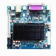 Mini-ITX Embeded Motherboard with Intel Atom D425 1.8GHz CPU, 4GB DDR3 Memory an