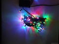 100L LED Christmas lights with controller multi colors110V-230V save-energy 2