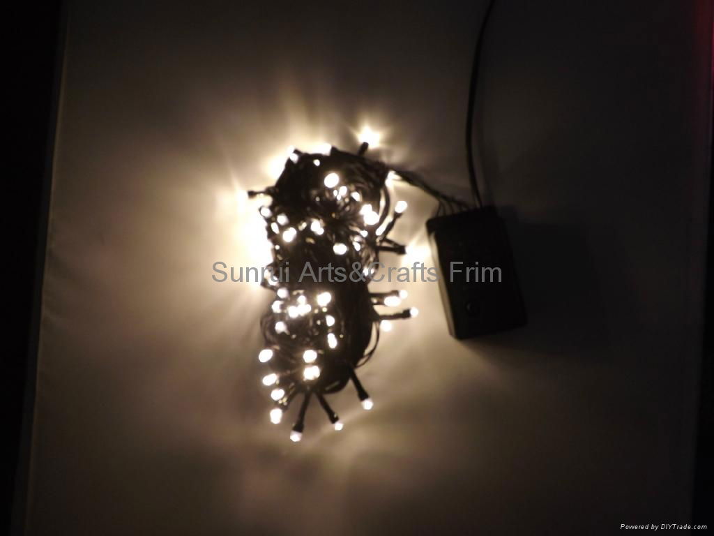 100L LED Christmas lights with controller multi colors110V-230V save-energy 5