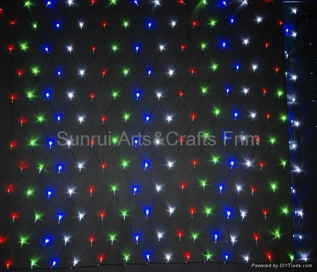120L Christmas net lights multi color lights LED Lights 2