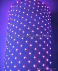 144L Christmas net lights multi color