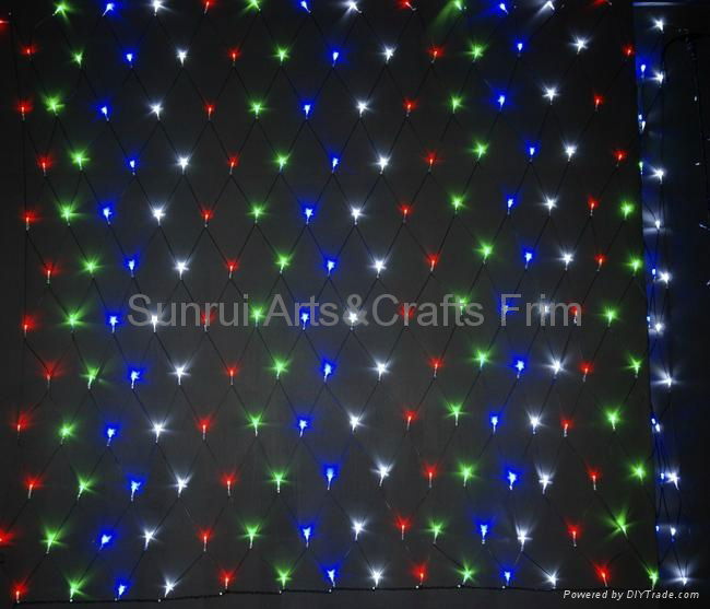 144L Christmas net lights multi color lights LED Lights 2