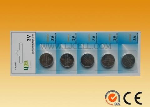 CR2032 Lithium Button Cell battery 2