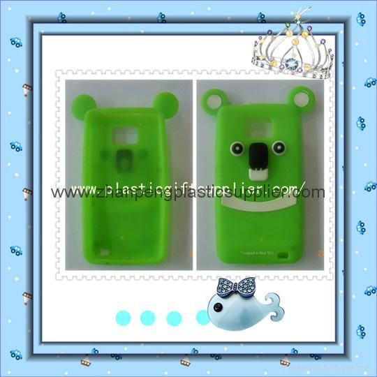 silicone phone case for ipad/iphone4/4s dongguan supplier  2