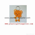 Promotional pvc keychain for lover with your design 2