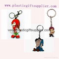 custom designed pvc keychain for