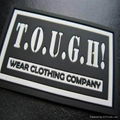 newest custom design pvc rubber logo Badge Label Trademark Brand Patches Oranmen 2
