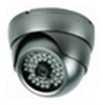 Vandalproof ir dome camera surveillance equipment