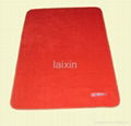 microfiber fleece blanket with embroidery