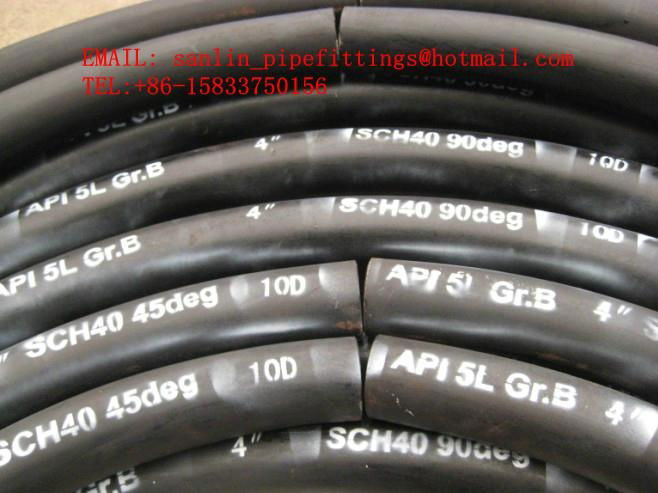 Carbon steel butt welding pipe fittings 4