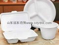 disposable eco-friendly bagasse pulp tableware